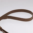 Burberrys Shoulder Bag Leather Brown Silver Auth bs21793-8