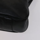 GUCCI Bamboo Hand Bag Leather 2way Black Auth bs21805-12