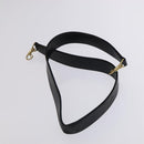 GUCCI Bamboo Hand Bag Leather 2way Black Auth bs21805-20