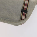 BURBERRY Nova Check Blue Label Shoulder Bag Canvas 2Set Beige Gray Auth bs21820-8