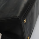 CHANEL COCO Mark Tote Bag Patent Leather Black Gold CC Auth bs21837-15