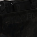 CHANEL COCO Mark Tote Bag Patent Leather Black Gold CC Auth bs21837-17