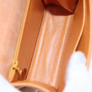 CHANEL Hand Bag Suede Beige Gold CC Auth bs21838-10