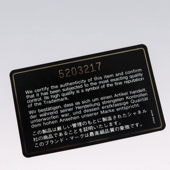 CHANEL Hand Bag Suede Beige Gold CC Auth bs21838