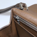 LOUIS VUITTON Taiga Selenga Clutch Bag Grizzly M30788 LV Auth bs21845-18