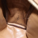 HERMES Jockey Shoulder Bag Leather Beige Gold Auth bs21856-12