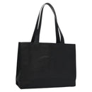 CHANEL COCO Mark Tote Bag Caviar Skin Black Gold CC Auth bs21869-1