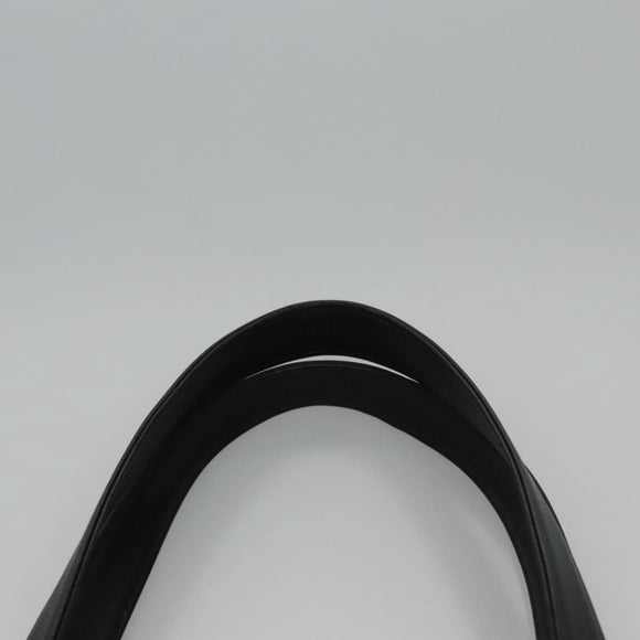 CHANEL COCO Mark Tote Bag Caviar Skin Black Gold CC Auth bs21869