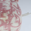 Christian Dior Purse Pouch Pile Pink White Auth bs21872-11