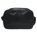 Christian Dior Shoulder Bag Leather Black Gold Auth bs21873-3