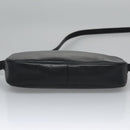 Christian Dior Shoulder Bag Leather Black Gold Auth bs21873-9