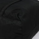 PRADA Tote Bag Nylon Black Silver Auth bs21891-15