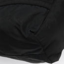 PRADA Tote Bag Nylon Black Silver Auth bs21891-16