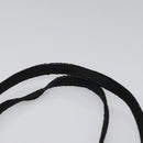 PRADA Tote Bag Nylon Black Silver Auth bs21891-8