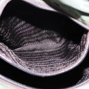PRADA Hand Bag Nylon Green Silver Auth bs21896-21