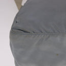 PRADA Shoulder Bag Nylon Light Blue Gray Silver Auth bs21902-15