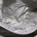 PRADA Shoulder Bag Nylon Light Blue Gray Silver Auth bs21902-21