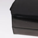 Salvatore Ferragamo Shoulder Bag Leather Black Gold Auth bs21904-12