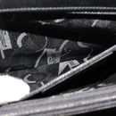 Salvatore Ferragamo Shoulder Bag Leather Black Gold Auth bs21904-19