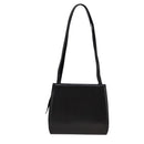 Salvatore Ferragamo Shoulder Bag Leather Black Gold Auth bs21904-3