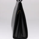 Salvatore Ferragamo Shoulder Bag Leather Black Gold Auth bs21904-3