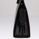 Salvatore Ferragamo Shoulder Bag Leather Black Gold Auth bs21904-5