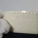 Christian Dior Trotter Canvas Pouch PVC Navy White Silver Auth bs21913-19