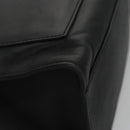 Poro Ralph Lauren Hand Bag Leather Black Silver Auth bs21919-9