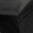 Poro Ralph Lauren Hand Bag Leather Black Silver Auth bs21919-15