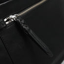 Poro Ralph Lauren Hand Bag Leather Black Silver Auth bs21919-18
