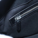 Poro Ralph Lauren Hand Bag Leather Black Silver Auth bs21919-25