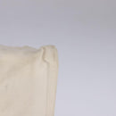 HERMES Bora Bora PM Tote Bag Canvas White Black Silver Auth bs21949-15