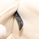 HERMES Bora Bora PM Tote Bag Canvas White Black Silver Auth bs21949-18