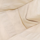 HERMES Bora Bora PM Tote Bag Canvas White Black Silver Auth bs21949-20