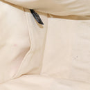 HERMES Bora Bora PM Tote Bag Canvas White Black Silver Auth bs21949-21