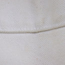 HERMES Bora Bora PM Tote Bag Canvas White Black Silver Auth bs21949-5