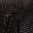 HERMES Kaba Chennai MM Hand Bag Canvas Leather Brown Silver Auth bs21951-15