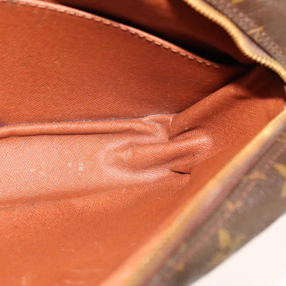 LOUIS VUITTON Monogram Compiegne 28 Clutch Bag M51845 LV Auth bs21984