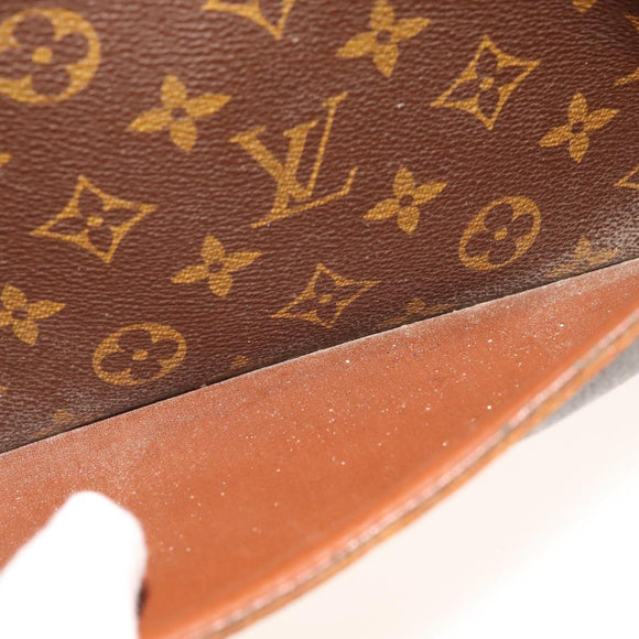 LOUIS VUITTON Monogram Compiegne 28 Clutch Bag M51845 LV Auth bs21984