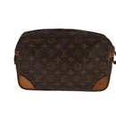 LOUIS VUITTON Monogram Compiegne 28 Clutch Bag M51845 LV Auth bs21984-2