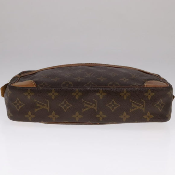 LOUIS VUITTON Monogram Compiegne 28 Clutch Bag M51845 LV Auth bs21984