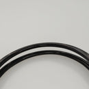 PRADA Shoulder Bag Leather Plastic Gray Dark Brown Auth bs21988-8