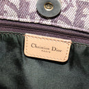 Christian Dior Trotter Canvas Hand Bag Brown Gold Auth bs21990-17