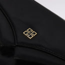 GIVENCHY Hand Bag Leather Black Gold Auth bs21995-17
