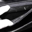 GIVENCHY Hand Bag Leather Black Gold Auth bs21995-12