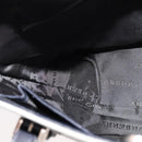 BURBERRY Nova Check Tote Bag Canvas Leather Gray Silver Auth bs21996-18
