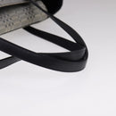 BURBERRY Nova Check Tote Bag Canvas Leather Gray Silver Auth bs21996-7