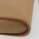 Christian Dior Trotter Canvas Hand Bag PVC Beige Auth bs22001-15