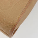 Christian Dior Trotter Canvas Hand Bag PVC Beige Auth bs22001-10