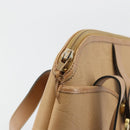 Christian Dior Trotter Canvas Hand Bag PVC Beige Auth bs22001-11